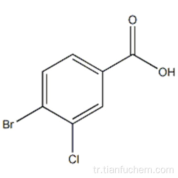 Benzoik asit, 4-bromo-3-kloro CAS 25118-59-6